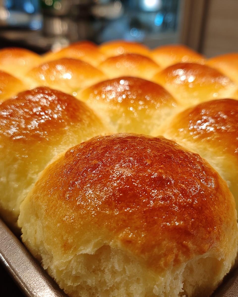 Sweet and Fluffy Dinner Rolls - detail 4