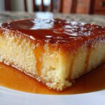 Traditional Homemade Flan Bars