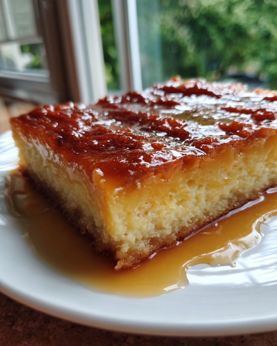 Traditional Homemade Flan Bars - detail 3