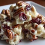 White Chocolate Cranberry Pecan Clusters