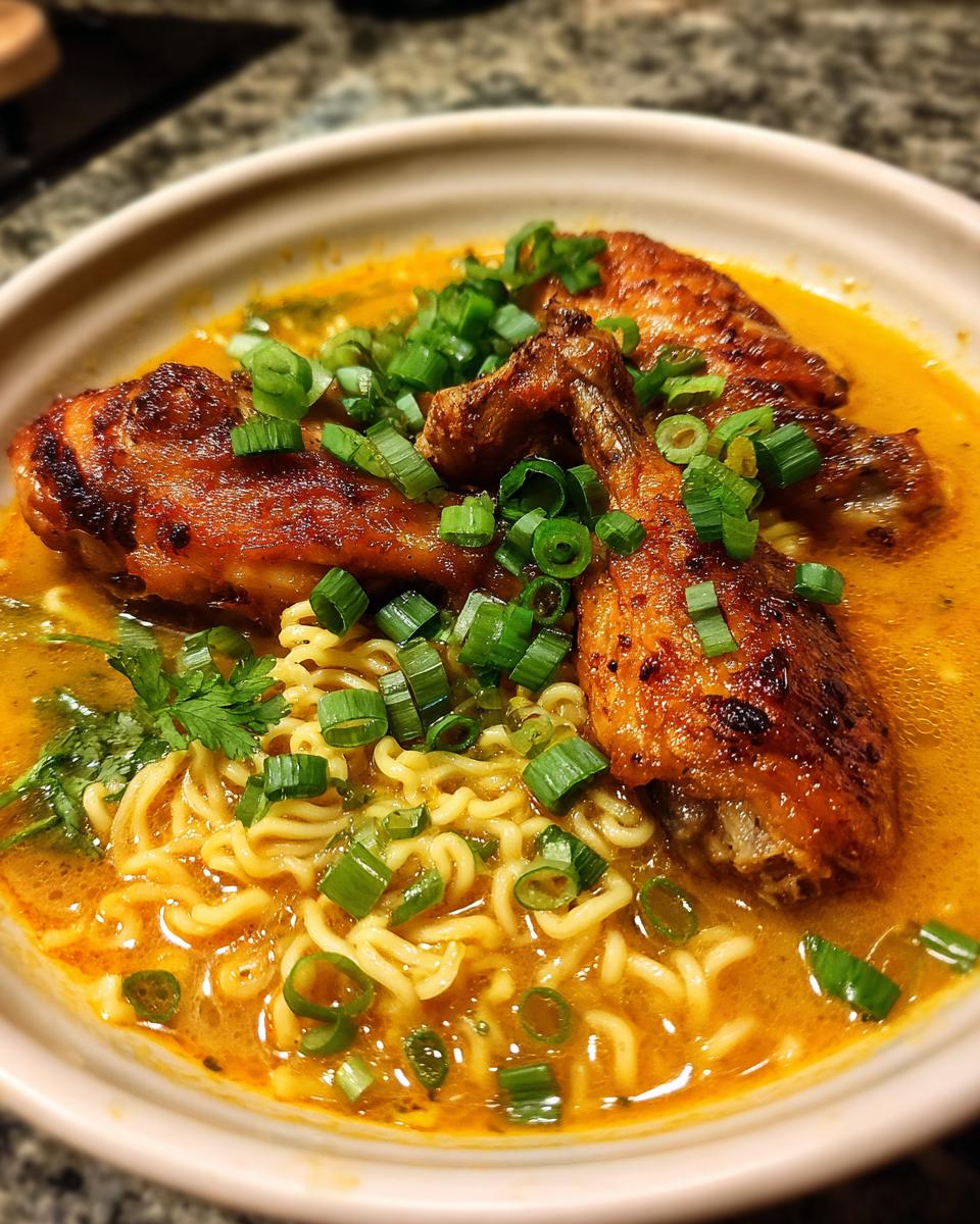 Wings and Habanero Lime Ramen - detail 1