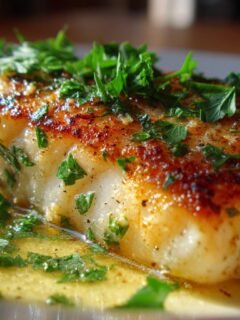 Zesty Lemon Butter Fish Fillet